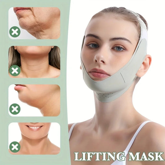 Masque V Line anti double menton